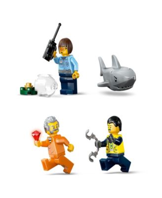 City Police Boat Chase Building Toy 60456, 264 Pieces