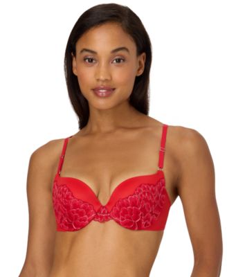 Maidenform - Love the Lift Cross Dye All Over Lace Push-Up Plunge Bra 9900