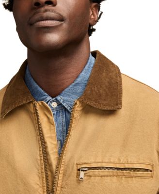 Men's Canvas Work Long Sleeves Jacket