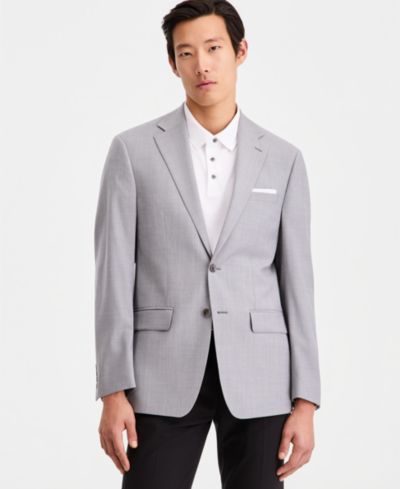 Calvin Klein Men's Slim-Fit Wool-Blend Stretch Suit Jackets