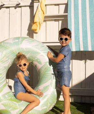 Baby Girls Dots Bathing Suit