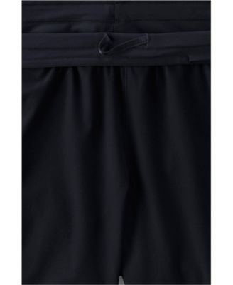 Women's 3" Quick Dry Elastic Waist Board Shorts Swim Cover-up Shorts with Panty