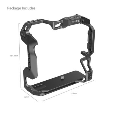 Full Camera Cage for Canon EOS R5/R6/R5C/R6 Mark II/R6 Mark III, Requires BG-R10 Battery Grip
