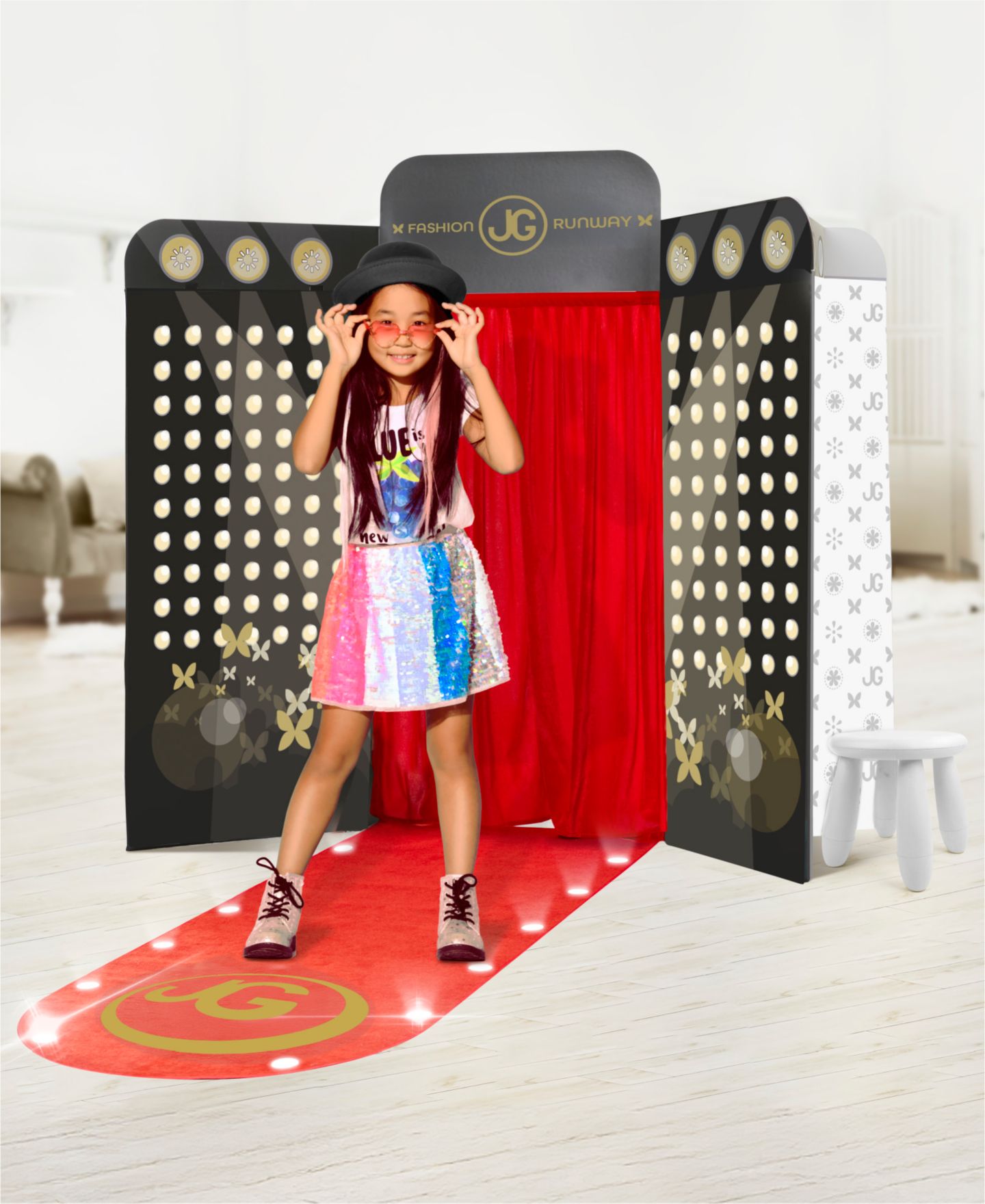 Детский игровой набор Journey Girls Glam Runway 4-Sided Fashion Show Playset — фото 7