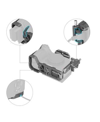 HawkLock Quick Release Cage Kit for Sony FX3/FX30 Camera