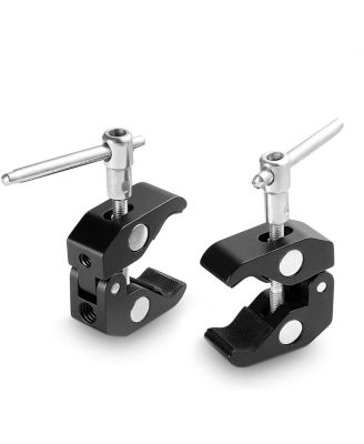 Super Clamp with 1/4" and 3/8" Thread, 2-Pack
