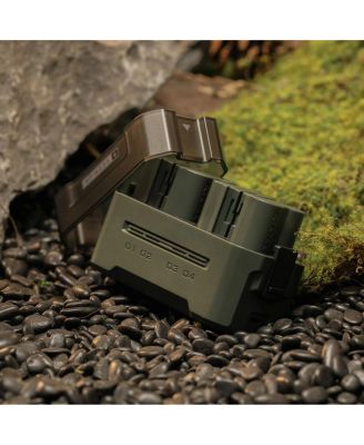 4-Channel Portable Charging Station for NP-W235 Battery, Green