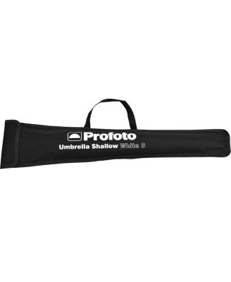 Shallow White Umbrella, Small, 33" (83.82cm)