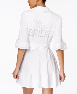 Betsey Johnson - "The Bride" Terry Robe 7351109
