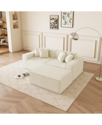 Streamdale Modern L-Shaped Sectional Sofa with Reversible Chaise