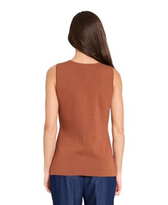 Women's V-Neck Button-Up Sweater Vest