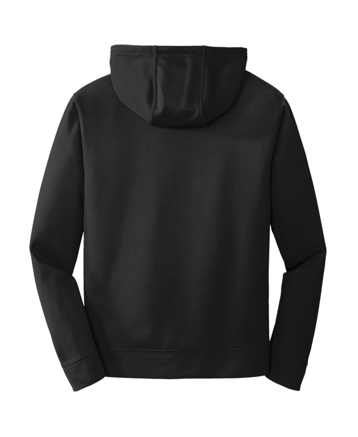 23xi Racing Men's Black Team Tri-blend Pullover Hoodie In Blue