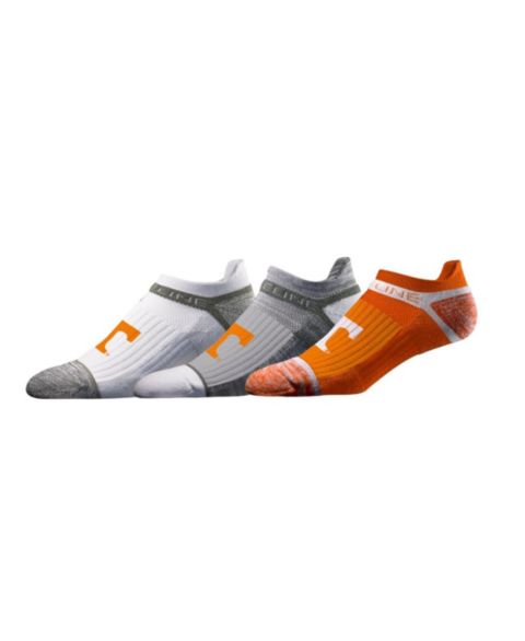 Короткие носки для мужчин и женщин Strideline Tennessee Volunteers Premium, набор из 3 пар