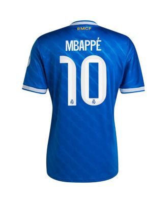 Men's Kylian Mbappé Blue Real Madrid 2025/26 Third Replica Player Jersey
