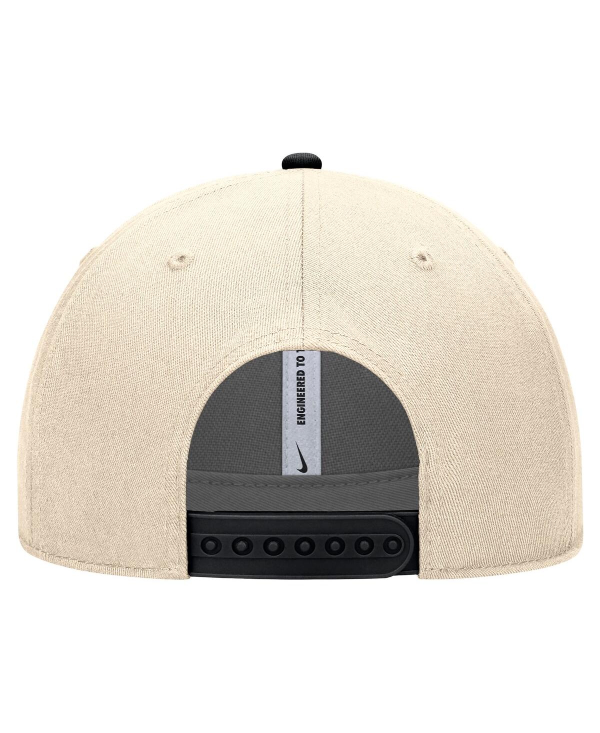 Nike Men's Natural Purdue Boilermakers Rise Adjustable Hat