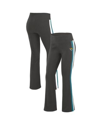 WEAR by Erin Andrews - Women's Black Jacksonville Jaguars Tri-Blend Yoga Pants