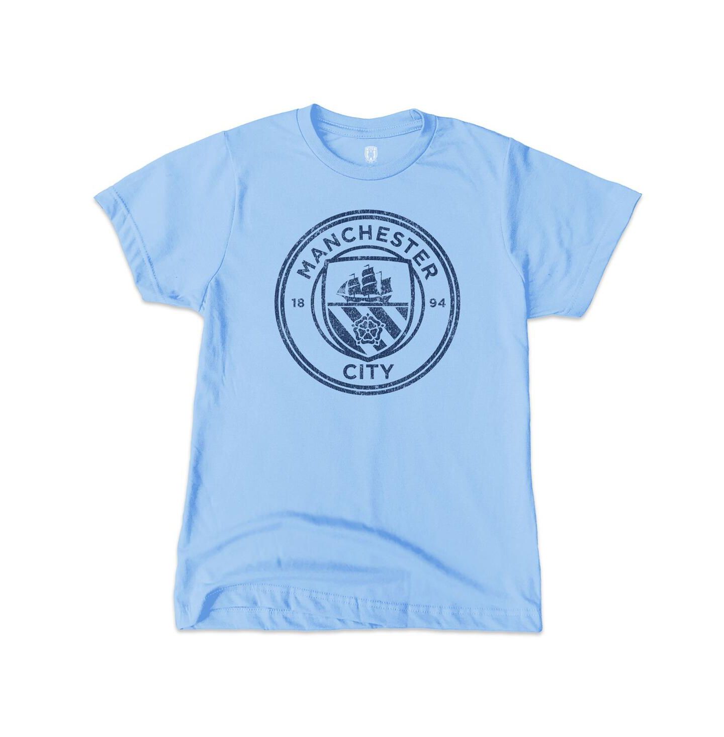 Детская футболка 1863FC Erling Haaland Sky Blue Manchester City Player — фото 2