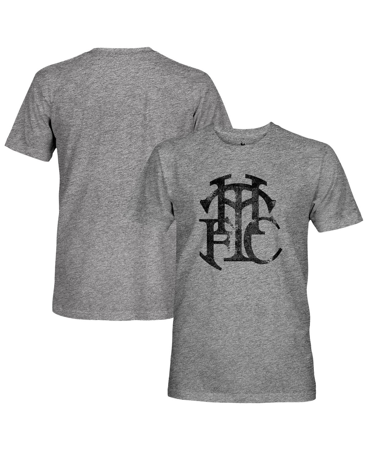 1863fc Men's Heather Gray Tottenham Hotspur Retro Word Tri-blend T-shirt In Gray
