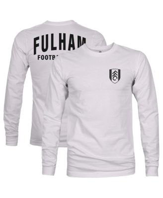 1863FC - Men's Silver Fulham Team Arch Long Sleeve T-Shirt