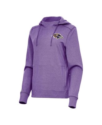 Women's Heather Purple Baltimore Ravens Justice Pullover Hoodie