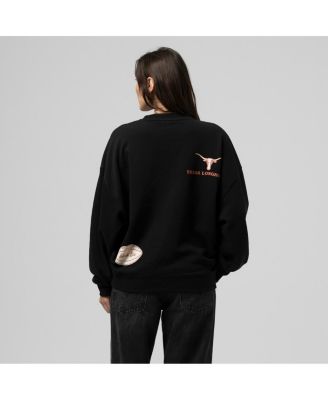 Women's Black Texas Longhorns Multi-Hit Sweatshirt