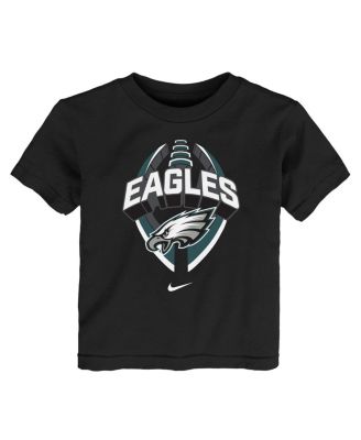 Toddler Black Philadelphia Eagles Icon Legend Dri-FIT T-Shirt