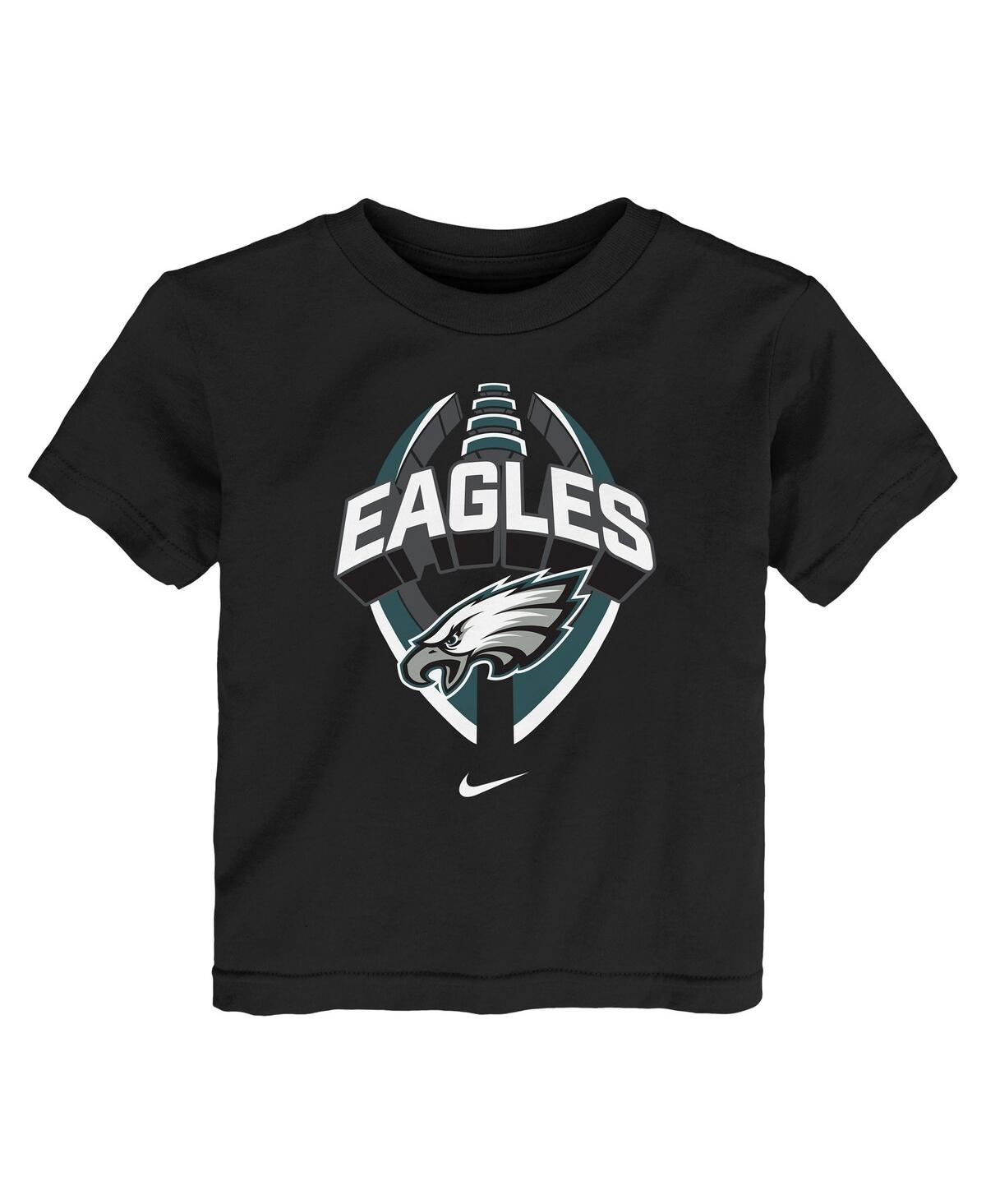 Nike Toddler Black Philadelphia Eagles Icon Legend Dri-fit T-shirt In Black