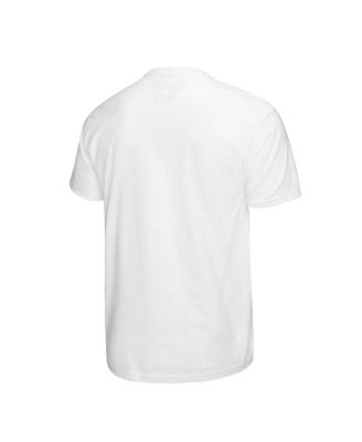 Men's Larry Bird White Boston Celtics Commemorative Collage T-Shirt