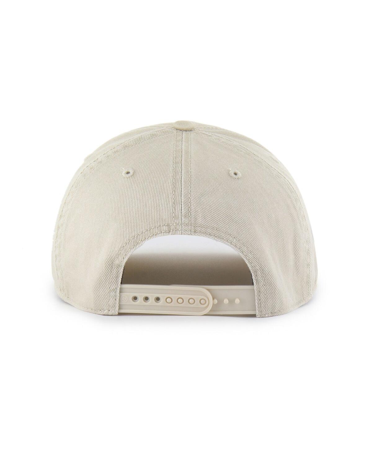 47 Brand Men's And Women's Cream Ole Miss Rebels Outdoorsmen Cairn Hitch Adjustable Hat In Neutral