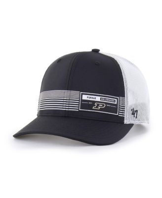 '47 Brand - Men's ' Black Purdue Boilermakers Rangefinder brrr Trucker Adjustable Hat