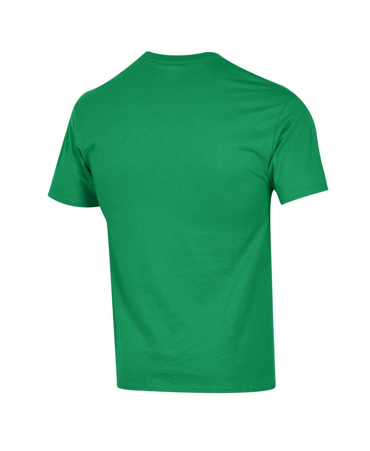 Champion Men's Kelly Green Marshall Thundering Herd Arch Over Logo T-shirt In Green