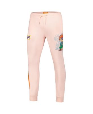 Men's Pink Rugrats Fleece Jogger Pants
