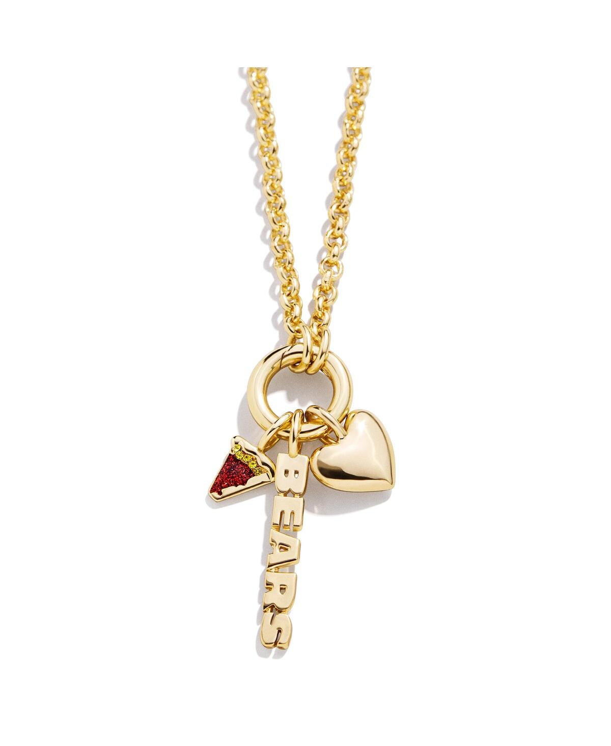 Wear By Erin Andrews Chicago Bears Charm Necklace In Transparent