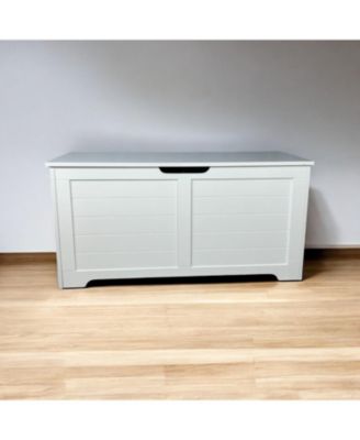 Cat Litter Box Enclosure Furniture - White