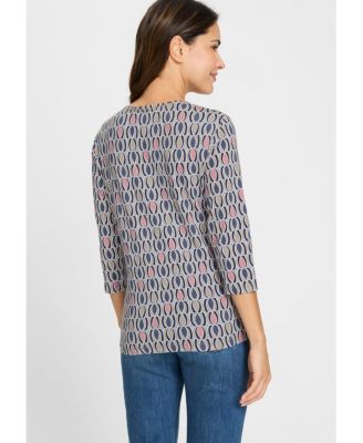 Women's Retro Print T-Shirt