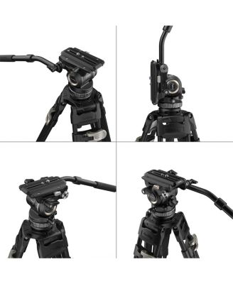 AD-Pro8 FreeBlazer 3-Section Carbon Fiber Tripod with PH8 Fluid Head