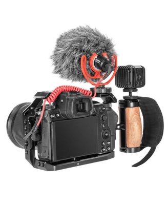 Wooden Mini Side Handle with 1/4"-20 Screws