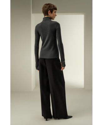 Slim Fit Silk Cashmere Sweater