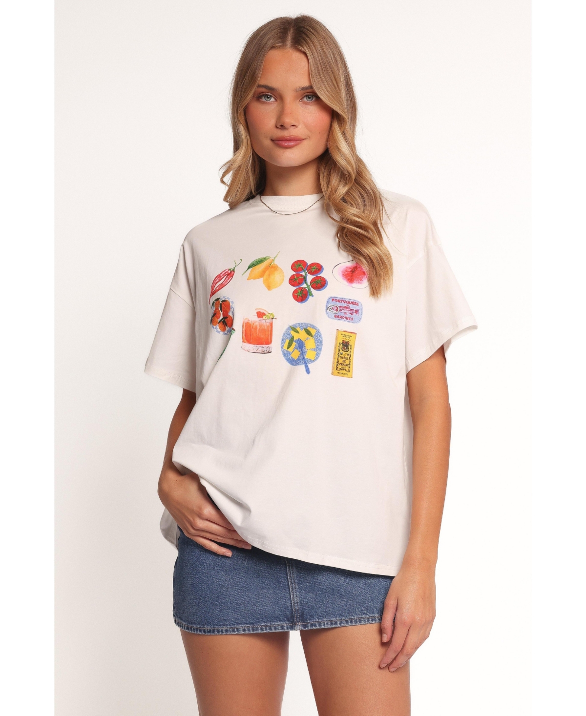 Petal and Pup Women's Alda Tee - White Xl
