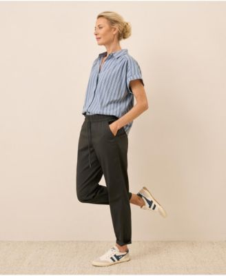 Women's The Jess Roll-Up Pant In Midweight Twill