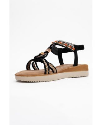 CHER Braided Strap Sandal (Women)