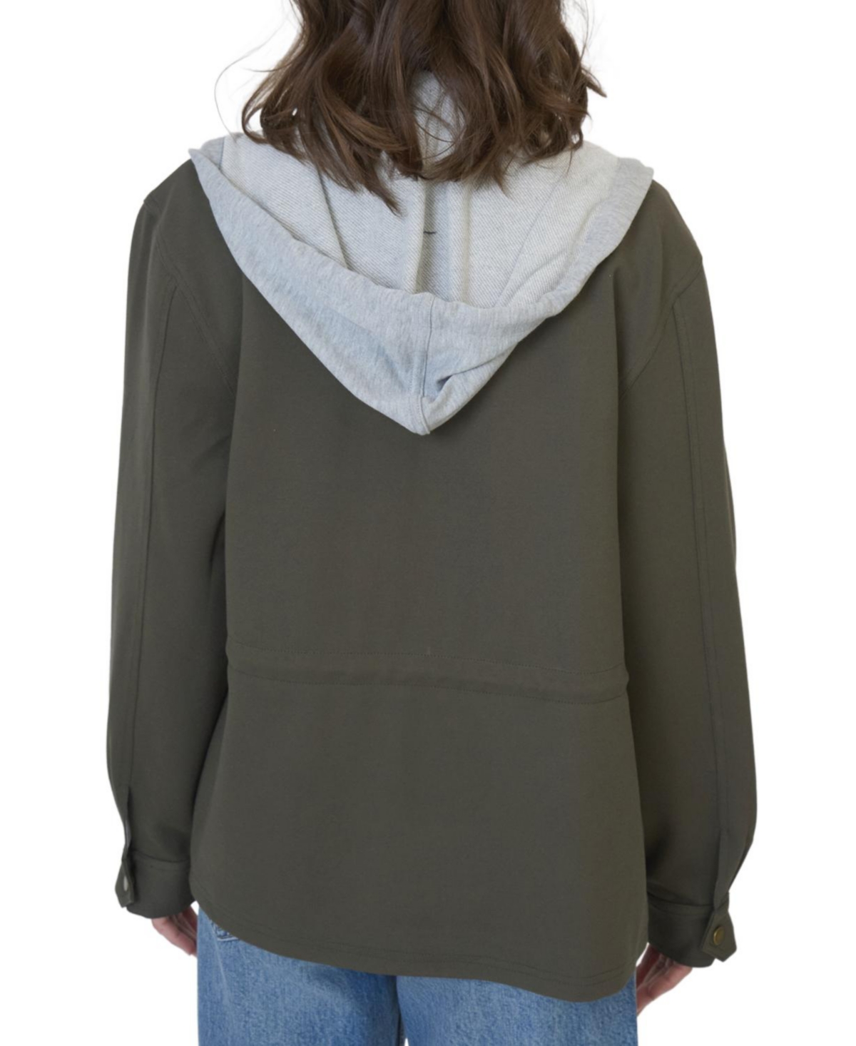 Central Park West Women's Brady Ponte Army Jacket
