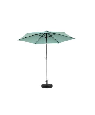 9FT Light Green Outdoor Patio Umbrella with Crank and Tilt