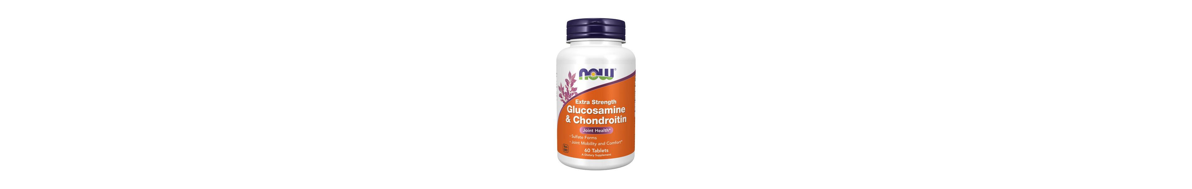 Now Foods Glucosamine & Chondroitin ,Sulfate Extra Strength 60 Tabs