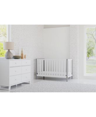 Modern Pacific 4-In-1 Convertible Crib