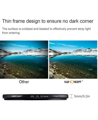 40.5mm Classic Slim Blue Multicoated Circular Polarizer Filter