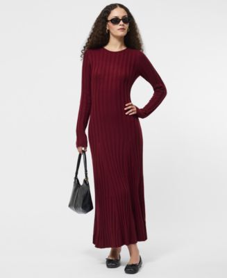French Connection Women's Babysoft Fit & Flare Sweater Dress - Macy's