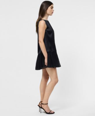 Women's Pleated Mini Dress