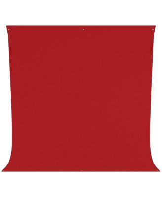 9x10' Wrinkle-Resistant Backdrop, Scarlet Red