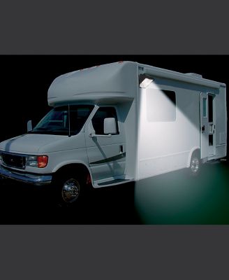 SOLAR-POWERED MOTION-ACTIVATED WEDGE LIGHT - WHITE